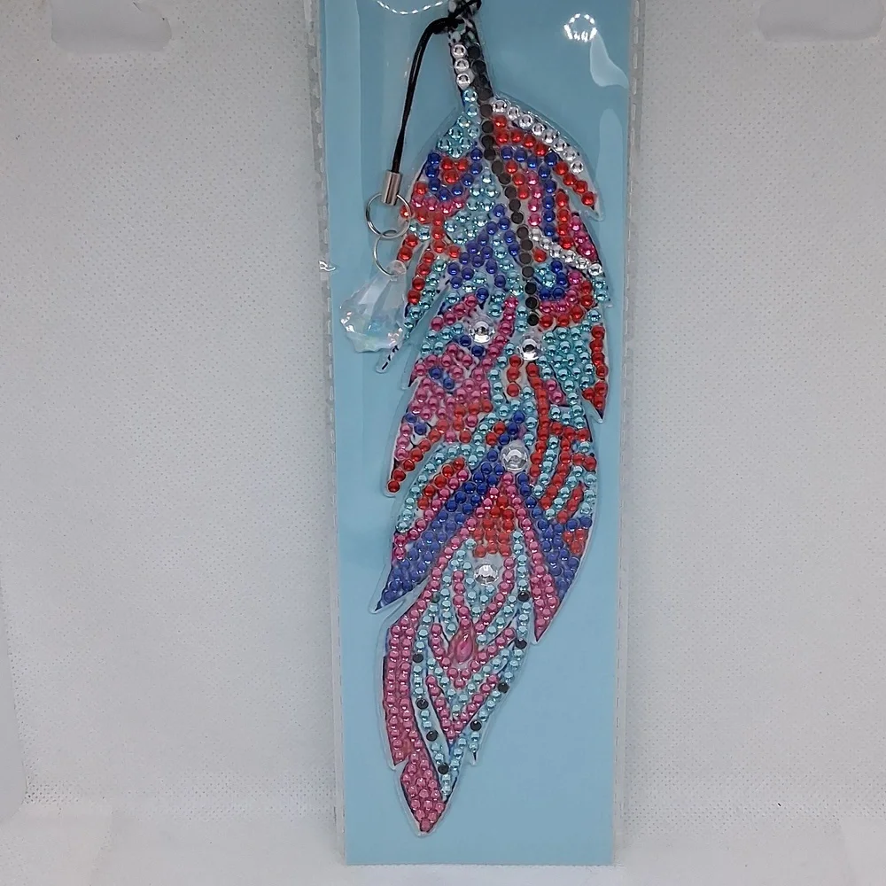 Handmade Rhinestone Bookmark - Picture 2 of 3
